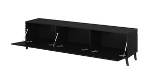 ТВ шкафчик Nova, черный цвет цена и информация | Тумбы под телевизор | hansapost.ee