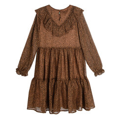 Платье Cool Club для девочек, CCG2522033, коричневый цвет цена и информация | Платья для девочек | hansapost.ee