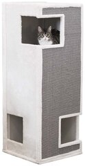 Kraapimisalus - torn Trixie Gerardo, 38x100 cm, hall/valge hind ja info | Kassi ronimispuud | hansapost.ee