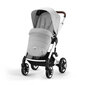 Cybex sportlik jalutuskäru Talos S Lux, silver Lava Grey hind ja info | Vankrid, jalutuskärud | hansapost.ee