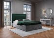 Voodipeats Mazzini Sofas Primevere 140 cm, roheline цена и информация | Voodid | hansapost.ee