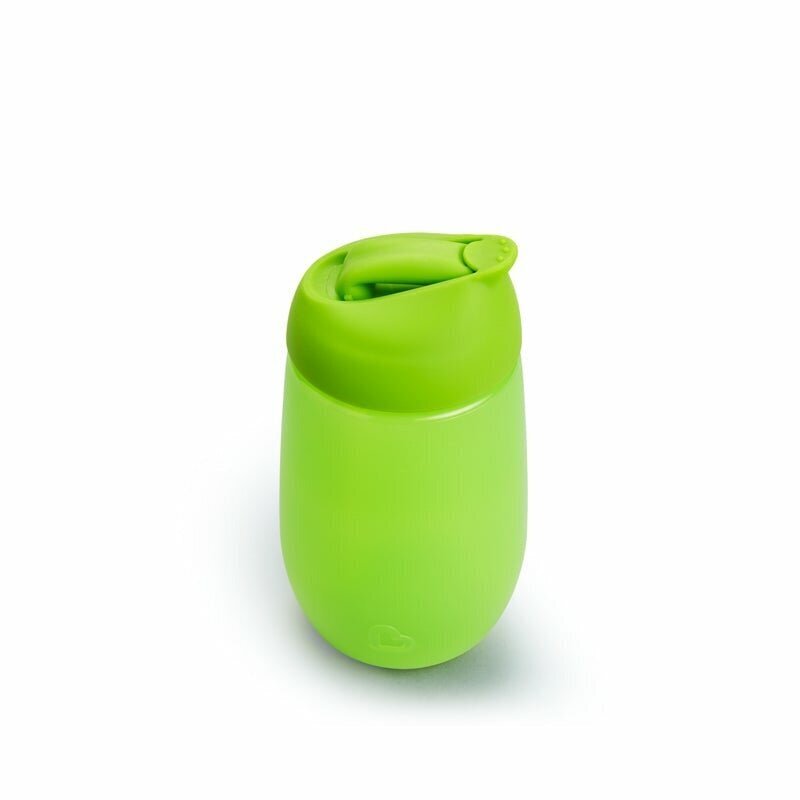 Pudel koos kõrrega Munchkin Simple Clean, roheline цена и информация | Lutipudelid ja tarvikud | hansapost.ee