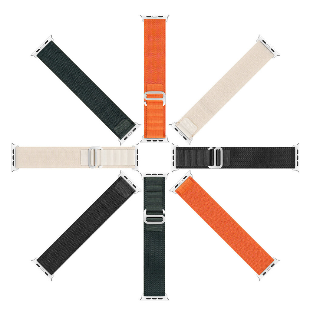 Dux Ducis Velcro Sports Strap GS Version, Black hind ja info | Nutikellade aksessuaarid ja tarvikud | hansapost.ee