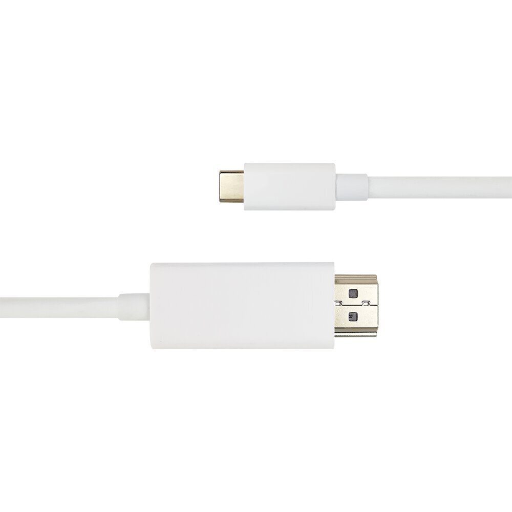 Deltaco, Usb-C - Hdmi, 1m цена и информация | Juhtmed ja kaablid | hansapost.ee