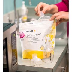 Пакеты для стерилизации Medela Quick Clean, 5 шт. цена и информация | Стерилизаторы и подогреватели для бутылочек | hansapost.ee