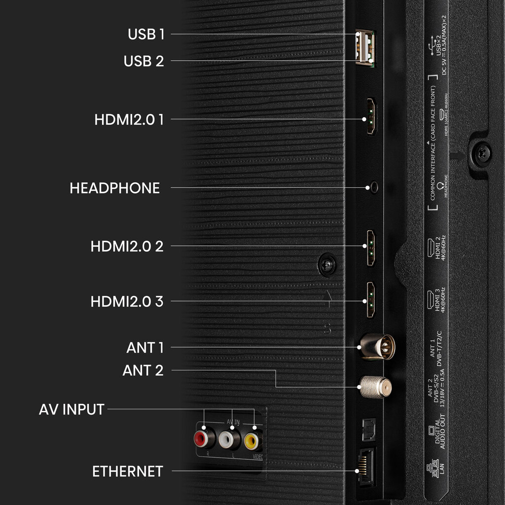 Hisense 43E7KQ hind ja info | Televiisorid | hansapost.ee