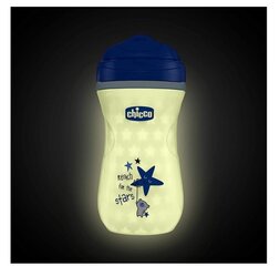 Joogitops lastele Chicco Glowing Cup, sinine, 200 ml price and information | Lutipudelid ja tarvikud | hansapost.ee