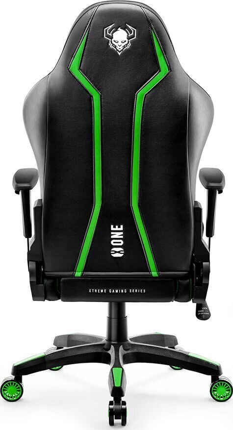 Mänguritool Diablo Chairs X-One L, must/roheline цена и информация | Kontoritoolid | hansapost.ee