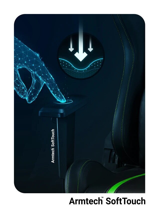 Mänguritool Diablo Chairs X-One L, must/roheline hind ja info | Kontoritoolid | hansapost.ee