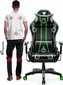 Mänguritool Diablo Chairs X-One L, must/roheline hind ja info | Kontoritoolid | hansapost.ee