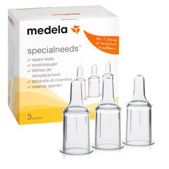 Запасные соски Medela SpecialNeeds, 3 шт. цена и информация | Medela Товары для детей и младенцев | hansapost.ee