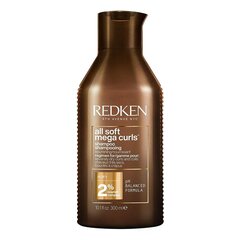 Šampoon kuivadele lokkis ja lainelistele juustele All Soft Mega Curl s (šampoon) hind ja info | Redken Brews Parfüümid, lõhnad ja kosmeetika | hansapost.ee