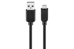 Goobay, USB A - Micro USB B, 5 м цена и информация | Кабели и провода | hansapost.ee