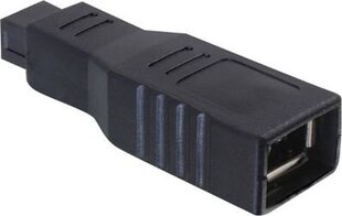 Delock Firewire 9-Pin Firewire 6- Pin, черный цена и информация | Кабели и провода | hansapost.ee