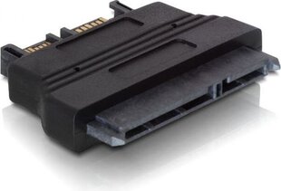 Delock SATA, SATA 22 pin-f-slim SATA 7+6 pin-m цена и информация | Кабели и провода | hansapost.ee