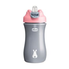 Бутылка для питья Chicco с мягким носиком 144808, розовая, 350 мл цена и информация | Бутылочки и аксессуары | hansapost.ee