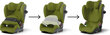 Cybex turvatool Pallas G i-Size, 9-36 kg, Nature Green hind ja info | Turvatoolid ja turvahällid | hansapost.ee