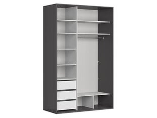 Шкаф BRW Flex, коричневый/серый цена и информация | Шкафы | hansapost.ee