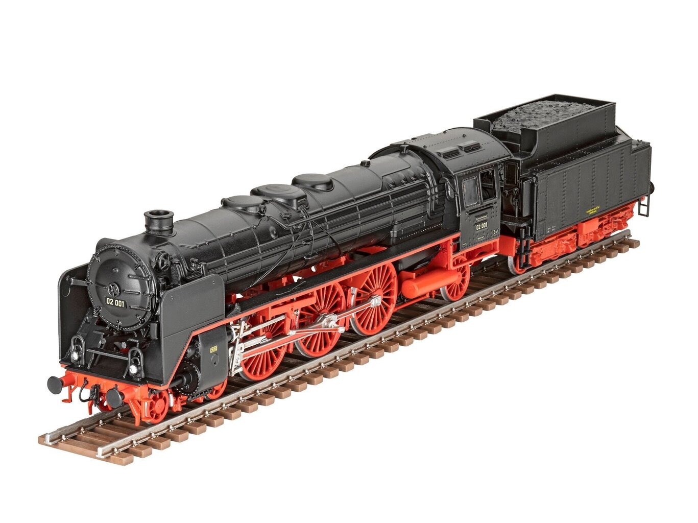 Revell mudelikomplekt - Express locomotive BR 02 & Tender 2'2'T30, 1/87, 02171 hind ja info | Klotsid ja konstruktorid | hansapost.ee