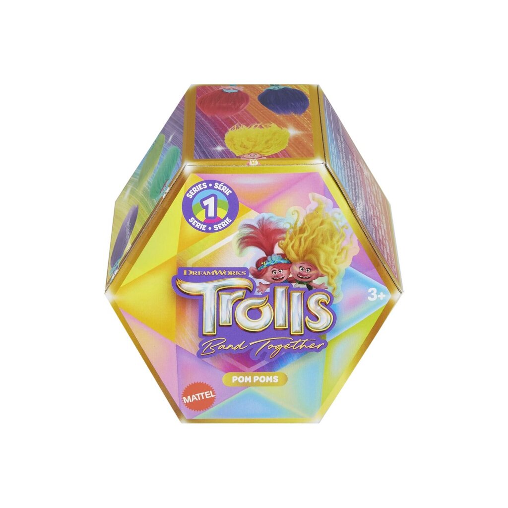 Trolls® pom-pom valik HPB53 цена и информация | Mänguasjad tüdrukutele | hansapost.ee