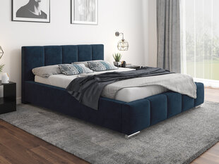 Кровать Bardo 140х200 см, синяя цена и информация | Кровати | hansapost.ee