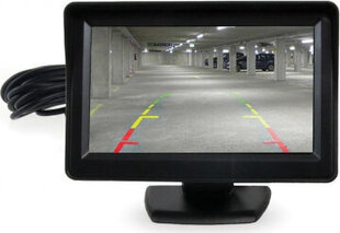 Amio Display TFT01 4,3" for parking sensors with camera цена и информация | Парковочные системы | hansapost.ee