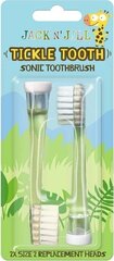 Elektriline hambaharja Jack N Jill Tickle Tooth Sonic asendusotsikud, 2 tk hind ja info | Elektriliste hambaharjade otsikud | hansapost.ee