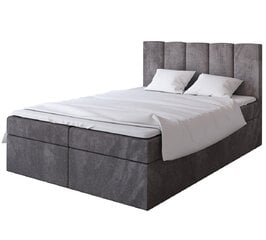 Кровать Italia 140x200, серая цена и информация | Кровати | hansapost.ee