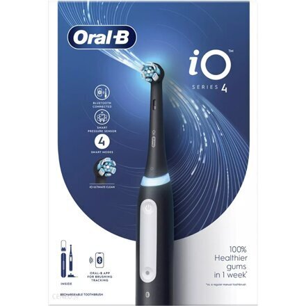 Oral-B iO Series 4, must hind ja info | Elektrilised hambaharjad | hansapost.ee