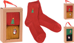 Носки женские новогодние, разные цвета, 2 пары. цена и информация | Женские носки | hansapost.ee
