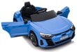 Laste elektriauto Audi RS e-tron 4x12V, Sinine цена и информация | Laste elektriautod | hansapost.ee