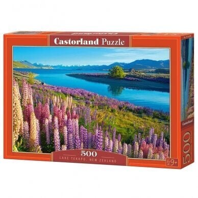 Pusle Castorland Lake Tekapo New Zealand, 500 tk. цена и информация | Pusled lastele ja täiskasvanutele | hansapost.ee