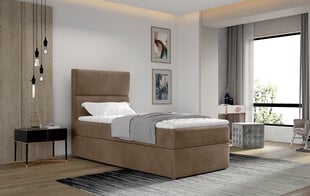 Кровать NORE Arco 03, 90x200 см, бежевая цена и информация | Кровати | hansapost.ee