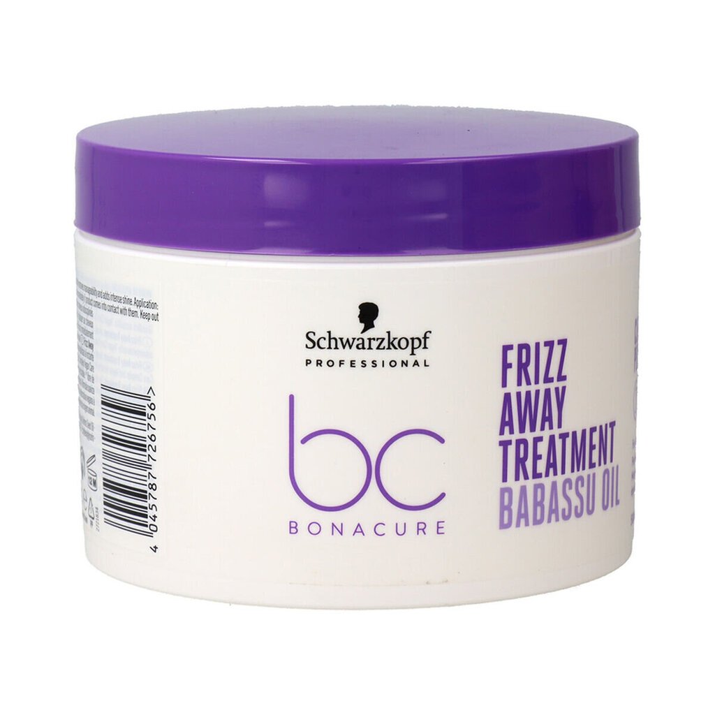 Kahususevastane hooldus Schwarzkopf Frizz Away Bonacure (500 ml) цена и информация | Juuksemaskid, õlid ja seerumid | hansapost.ee