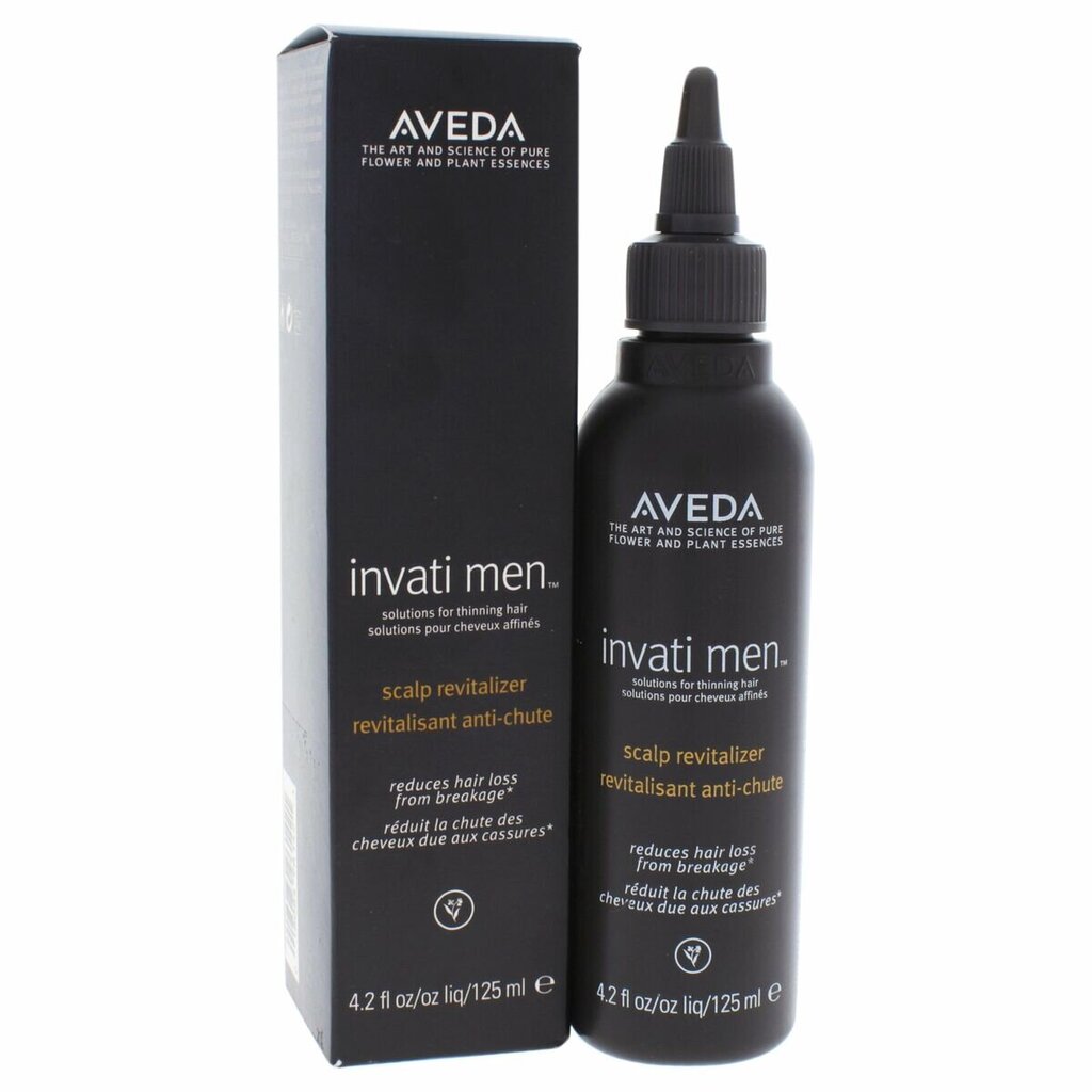 Elujõudu andev hooldus Aveda Invati Men (125 ml) цена и информация | Juuksemaskid, õlid ja seerumid | hansapost.ee