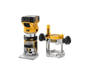 Фрезерный станок DEWALT 18В 2в1 8мм 2x5.0Ач TSTAK DCW604P2 цена и информация | Фрезы | hansapost.ee