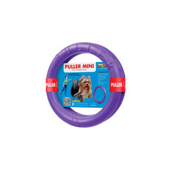 Резиновое круглое кольцо для собак Puller Mini, фиолетовое, 18 см цена и информация | Игрушки для собак | hansapost.ee