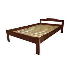Кровать Uku, 160x200 см, темно-коричневая цена и информация | Кровать БОНО, белая | hansapost.ee