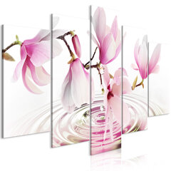 Репродукция из пяти частей Magnolias over Water цена и информация | Картины, живопись | hansapost.ee