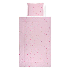 Lorelli laste voodipesukomplekt Butterflies Pink, 100x150 cm, 4-osaline hind ja info | Lorelli Kodukaubad | hansapost.ee