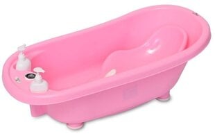 Vannikomplekt Lorelli koos tarvikutega, roosa hind ja info | Laste vannitooted | hansapost.ee