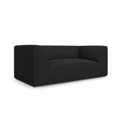Двухместный диван Ruby, 174x92x69 см, черный цвет цена и информация | Диваны | hansapost.ee