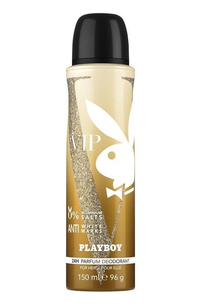 Spreideodorant naistele Playboy VIP For Her 150 ml hind ja info | Dušigeelid ja deodorandid naistele | hansapost.ee