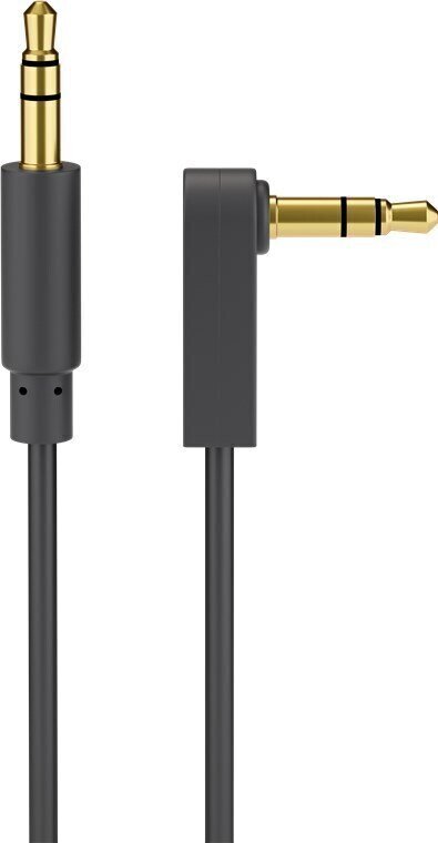 Goobay 3.5 mm - 90° 3.5 mm, 50 cm цена и информация | Juhtmed ja kaablid | hansapost.ee