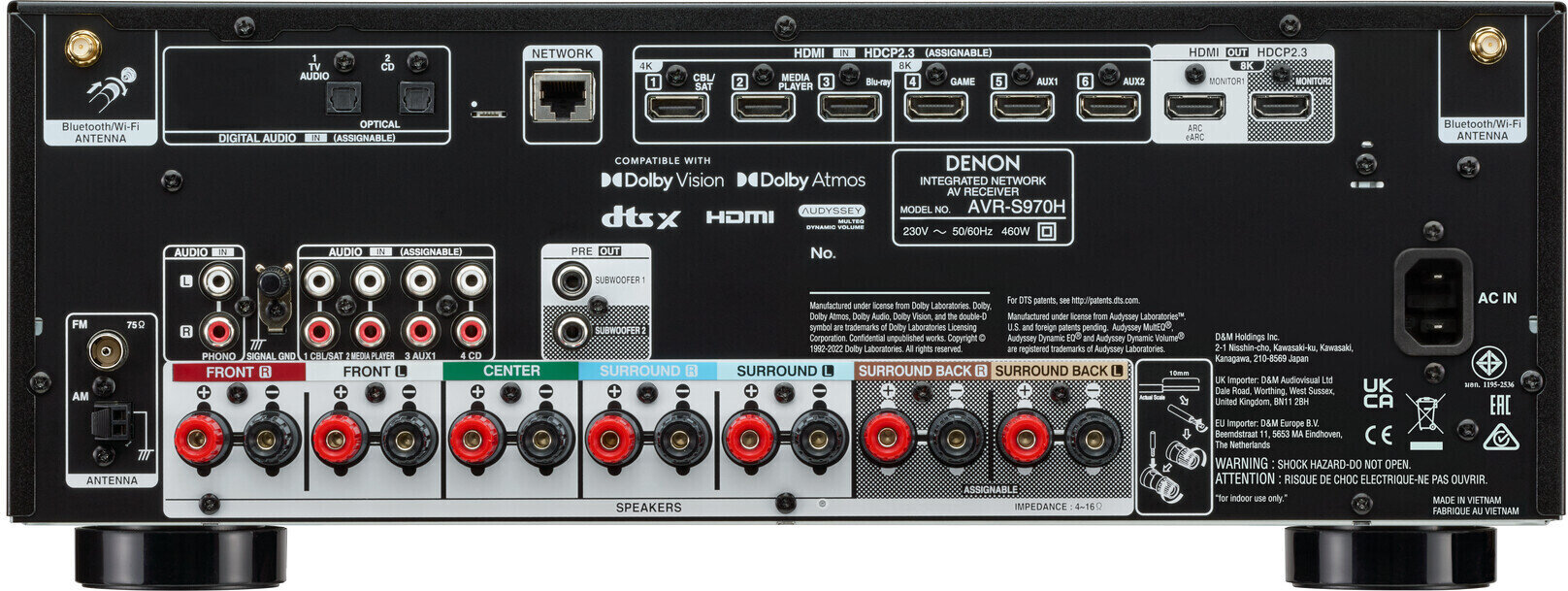 Denon AVR-S970H hind ja info | Kodukino | hansapost.ee