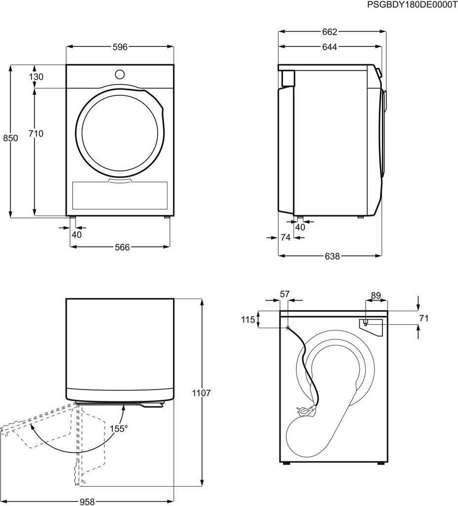 Electrolux EW8H538F4 hind ja info | Pesukuivatid | hansapost.ee