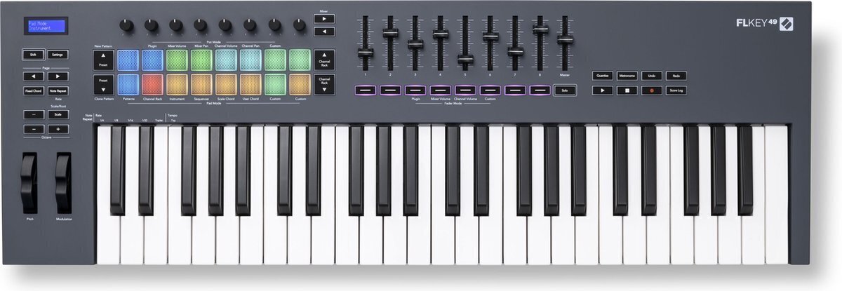 Süntesaator Novation FLKey 49 Midi hind ja info | Klahvpillid | hansapost.ee