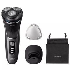 Philips Series 3000 S3343/13 цена и информация | 9D бритвы 6-в-1 электрические бритвы для лысины водостойкие влажные/сухие мужские бритвы для ухода за волосами USB аккумуляторная бритва для бороды | hansapost.ee