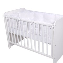 Защита для детской кроватки Lorelli Uni, 60x120 см, White цена и информация | Товары для безопасности детей дома | hansapost.ee