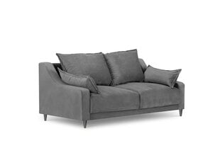 Двухместный бархатный диван Mazzini Sofas Lilas, светло-серый цена и информация | Диваны | hansapost.ee